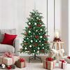 vidaXL Sapin de No&euml;l artificiel Vert 150 cm PVC, m&eacute;tal et plastique