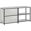 vidaXL Ensemble de rangement cuisine 2 pcs Argent&eacute; Acier galvanis&eacute;