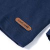 T-shirt enfants &agrave; manches longues m&eacute;lange bleu marine 104