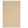vidaXL Store V&eacute;nitien R&eacute;glable Marron clair avec motif 150 x 70 cm PVC
