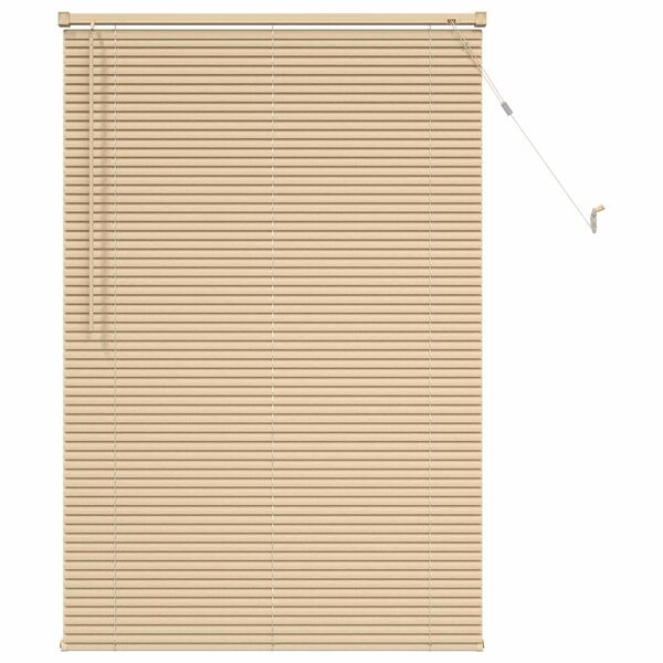 vidaXL Store V&eacute;nitien R&eacute;glable Marron clair avec motif 150 x 70 cm PVC