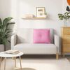 vidaXL Coussin de Dos Rose 60 x 19 x 50 cm tissu