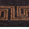 vidaXL Tapis lavable 120x180 cm noir et dor&eacute;