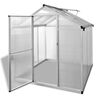 vidaXL Serre Aluminium renforc&eacute; 3,46 m&sup2;