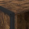 vidaXL Biblioth&egrave;que Ch&ecirc;ne Fum&eacute; 99,5 x 30 x 108,5 cm Bois d'ing&eacute;nierie