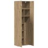 vidaXL Armoire de rangement 3 pcs Ch&ecirc;ne artisanal