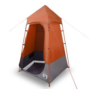 vidaXL Tente de toilette orange imperm&eacute;able