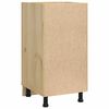 vidaXL Armoire avec tiroir SKI Brun Miel 40 x 46 x 81 cm Pin massif