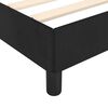 vidaXL Cadre de lit sans matelas noir velours