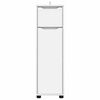 vidaXL Cabinet de salle de bain avec tiroir Blanc 30,5 x 30 x 101 cm