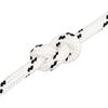 vidaXL Corde de bateau tress&eacute; Blanc 18 mmx25 m Polyester