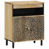 vidaXL Armoire lat&eacute;rale 60x33x75 cm bois massif de manguier