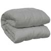 vidaXL Couverture lest&eacute;e Gris 155x220 cm 11 kg Tissu