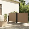 vidaXL Auvent lat&eacute;ral r&eacute;tractable taupe 140x600 cm