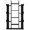 vidaXL Biblioth&egrave;que Noir 86x25,5x140 cm Bois d&rsquo;ing&eacute;nierie