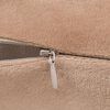vidaXL Coussins lot de 2 Tissu 60x60 cm Beige