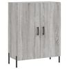 vidaXL Buffet sonoma gris 69,5x34x90 cm bois d'ing&eacute;nierie