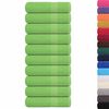 vidaXL Essuie-mains FROGN 10 pcs vert pomme 50x100 cm 360 g/m&sup2;