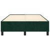 vidaXL Cadre de lit vert fonc&eacute; 120x200 cm velours