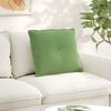 vidaXL Coussin de Dos Vert clair 60 x 50 cm Tissu en velours c&ocirc;tel&eacute;