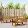 vidaXL Ensemble de canap&eacute;s d'ext&eacute;rieur 8 pcs Naturel