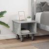vidaXL Meuble TV Gris b&eacute;ton 37 x 35 x 35 cm Bois d'ing&eacute;nierie