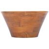 vidaXL Lavabo Bois de teck massif &Phi;40x20 cm
