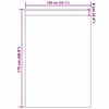 vidaXL Rideaux occultants avec anneaux 2 pcs Noir 175 x 140 cm