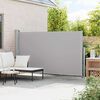 vidaXL Auvent lat&eacute;ral r&eacute;tractable de patio 170x300 cm Gris