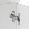 vidaXL Armoire de cuisine Kalmar blanc brillant bois ing&eacute;nierie