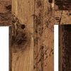vidaXL Cache-Radiateur Bois Ancien 172 x 19 x 81,5 cm