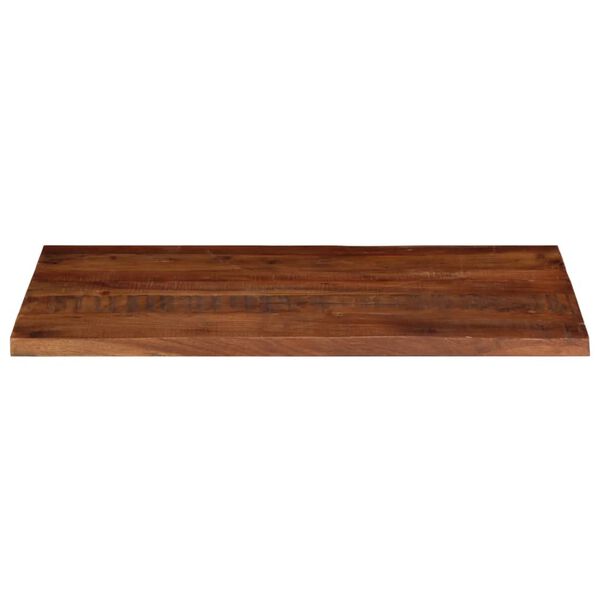 vidaXL Dessus de table 100x50x3,8cm rectangulaire bois massif r&eacute;cup&eacute;r&eacute;