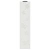 vidaXL Lumi&egrave;re de chemin LED solaire 2 pcs Blanc Acier lamin&eacute; &agrave; froid