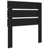 vidaXL T&ecirc;te de lit Ch&ecirc;ne noir 100 cm Bois d'ing&eacute;nierie