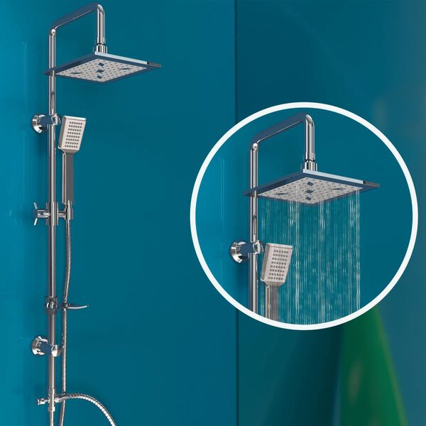 EISL Ensemble de douche de t&ecirc;te EASY COOL chrome