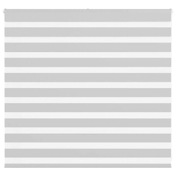 vidaXL Store z&egrave;bre gris clair largeur du tissu 155,9 cm polyester