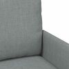 vidaXL Canap&eacute;s avec coussin 55cm Gris clair Contreplaqu&eacute;