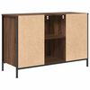 vidaXL Meuble sous-vasque avec tiroirs ch&ecirc;ne marron 90x34,5x60 cm