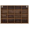 vidaXL Cabinet &agrave; chaussures avec &eacute;tag&egrave;re Bois ancien 103 x 30 x 67 cm