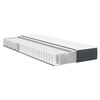 vidaXL Matelas de Lit avec matelas Gris 100 x 200 cm tissu