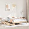 vidaXL Cadre de lit sans matelas 120x200 cm bois de pin massif