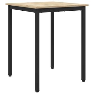 vidaXL Table de salle &agrave; manger / Table de repas 60 x 60 x 75 cm Carr&eacute;