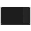vidaXL Protection de cuisine Noir 100 x 60 cm verre tremp&eacute;