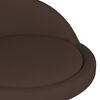 vidaXL Tabourets de bar lot de 2 marron similicuir