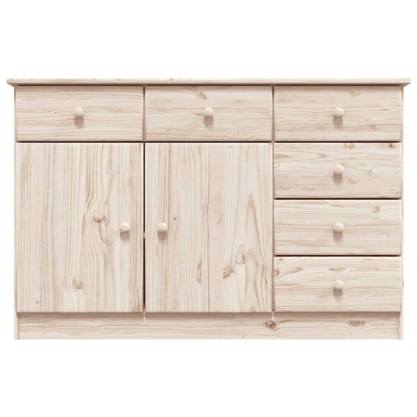 vidaXL Buffet ALTA 112x35x73 cm bois massif de pin