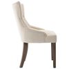vidaXL Chaises &agrave; manger lot de 6 beige tissu