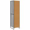 vidaXL Garde-robe 2 pcs Gris Sonoma 50 x 50 x 200 cm Bois d'ing&eacute;nierie