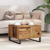 vidaXL Table basse Bois Ancien 55 x 55 x 36,5 cm Bois d'ing&eacute;nierie