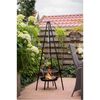 RedFire Barbecue de jardin avec tr&eacute;pied et bol &agrave; feu 50 cm noir