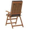 vidaXL Chaise de jardin 8 pcs Marron et gris 57 x 71,5 x 104 cm